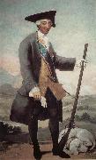 Francisco Goya Portrait of Charles III in Huntin Costume oil painting